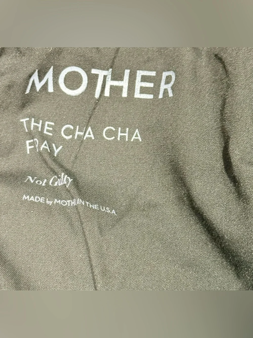 Mother The Cha Cha Fray Crop Flare Jeans Black Size 26 - Picture 10 of 12